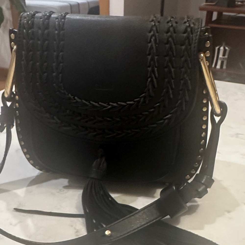 Chloe Black Leather Crossbody Bag - Picture 7 of 15